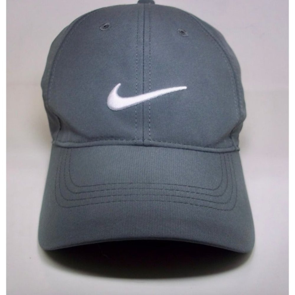 Nike Golf Hat, Mens, Grey, One Size/Adjustable Strap